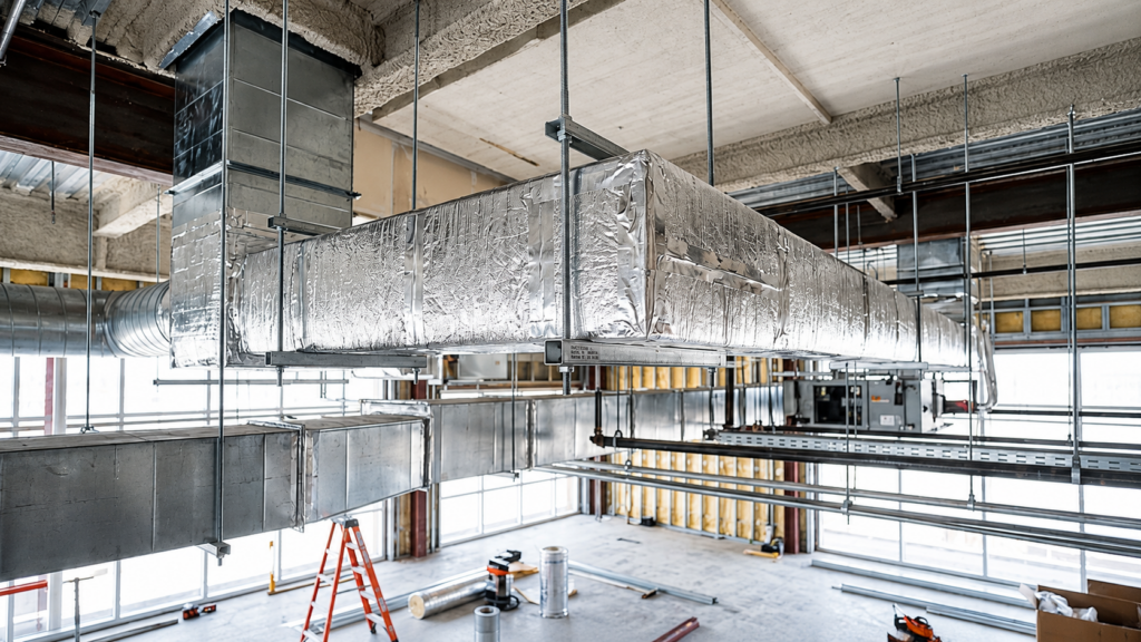 عزل مجاري الهواء duct insulation